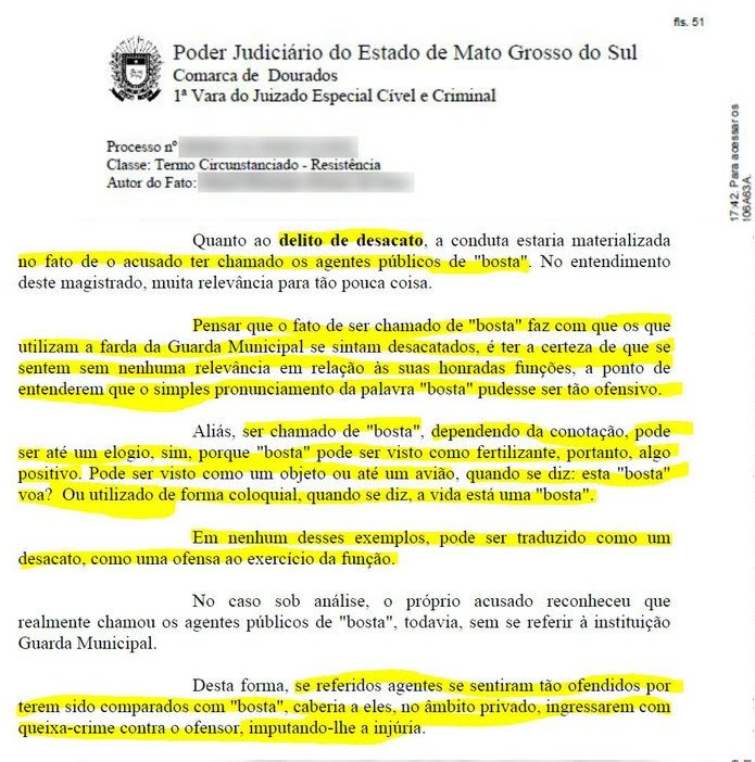Federação Nacional vai ao CNJ contra juiz que afirmou que xingar guardas de  'bosta' pode ser elogio – Justiça Potiguar